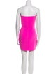 Alex Perry Strapless Mini Dress