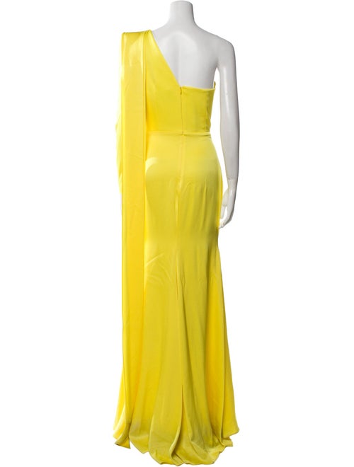 Alex Perry One-Shoulder Long Dress