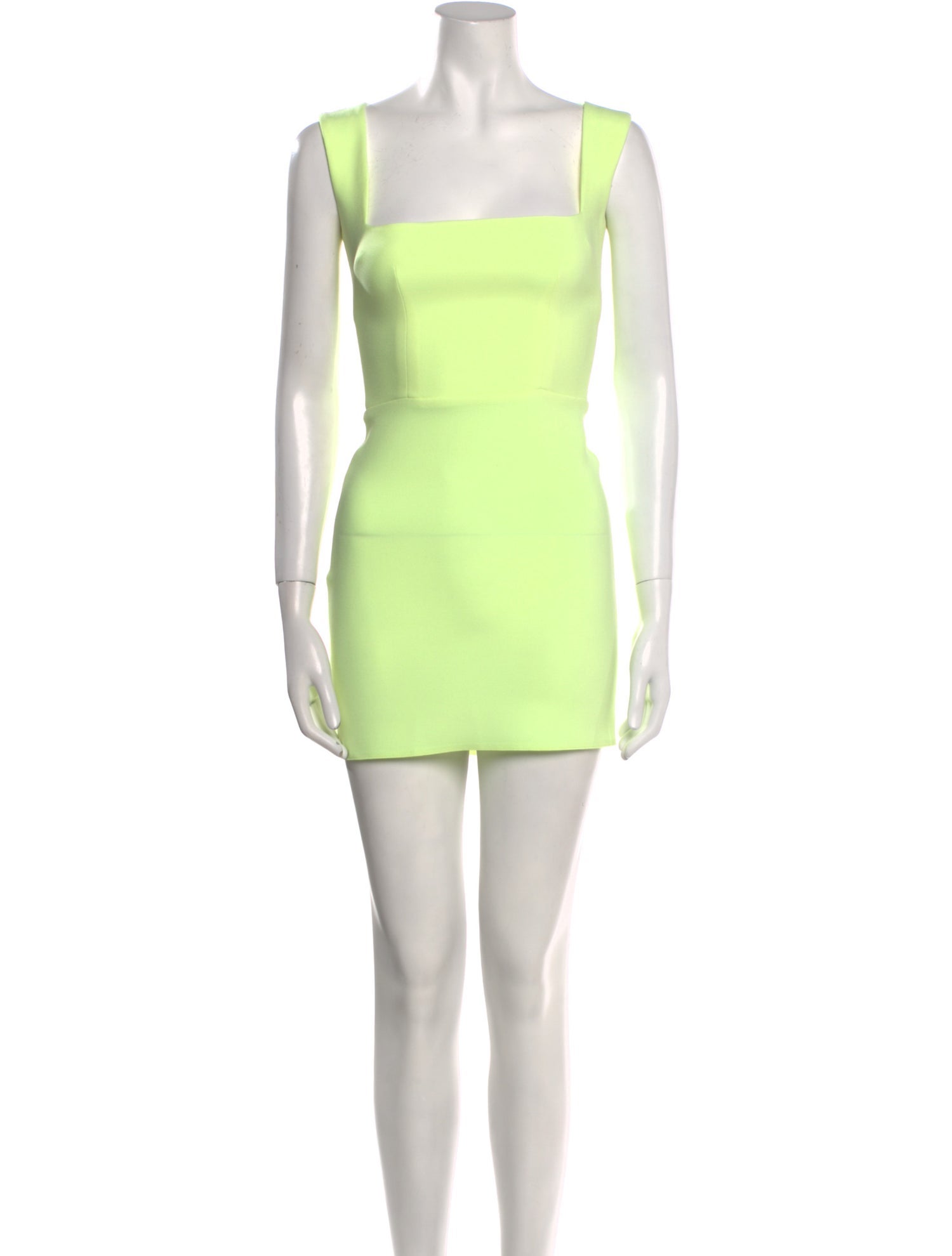 Alex Perry Square Neckline Mini Dress