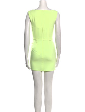 Alex Perry Square Neckline Mini Dress