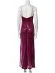Alex Perry V-Neck Long Dress