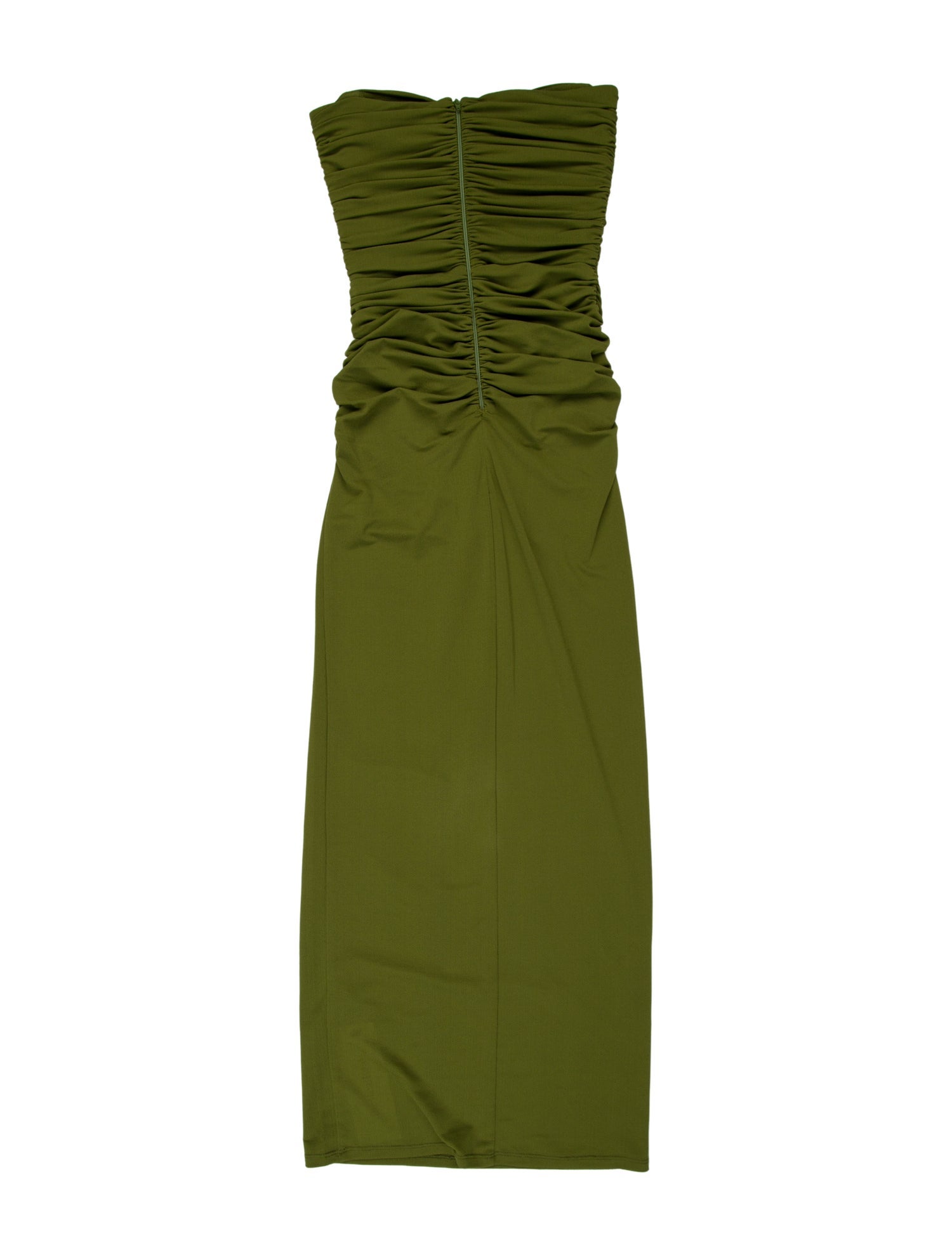 Alex Perry Strapless Midi Length Dress