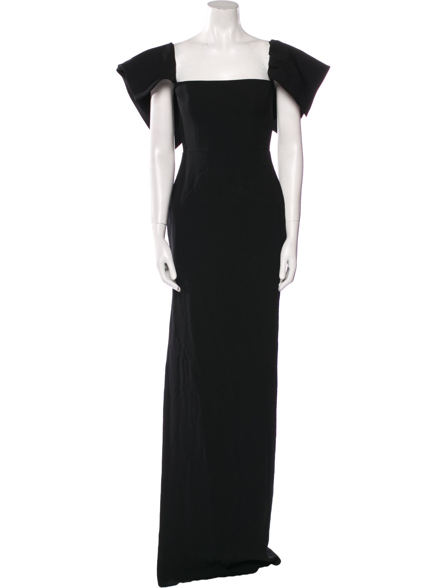 Alex Perry Square Neckline Long Dress