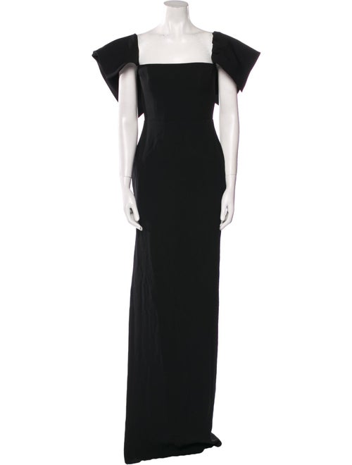 Alex Perry Square Neckline Long Dress