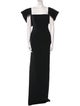 Alex Perry Square Neckline Long Dress