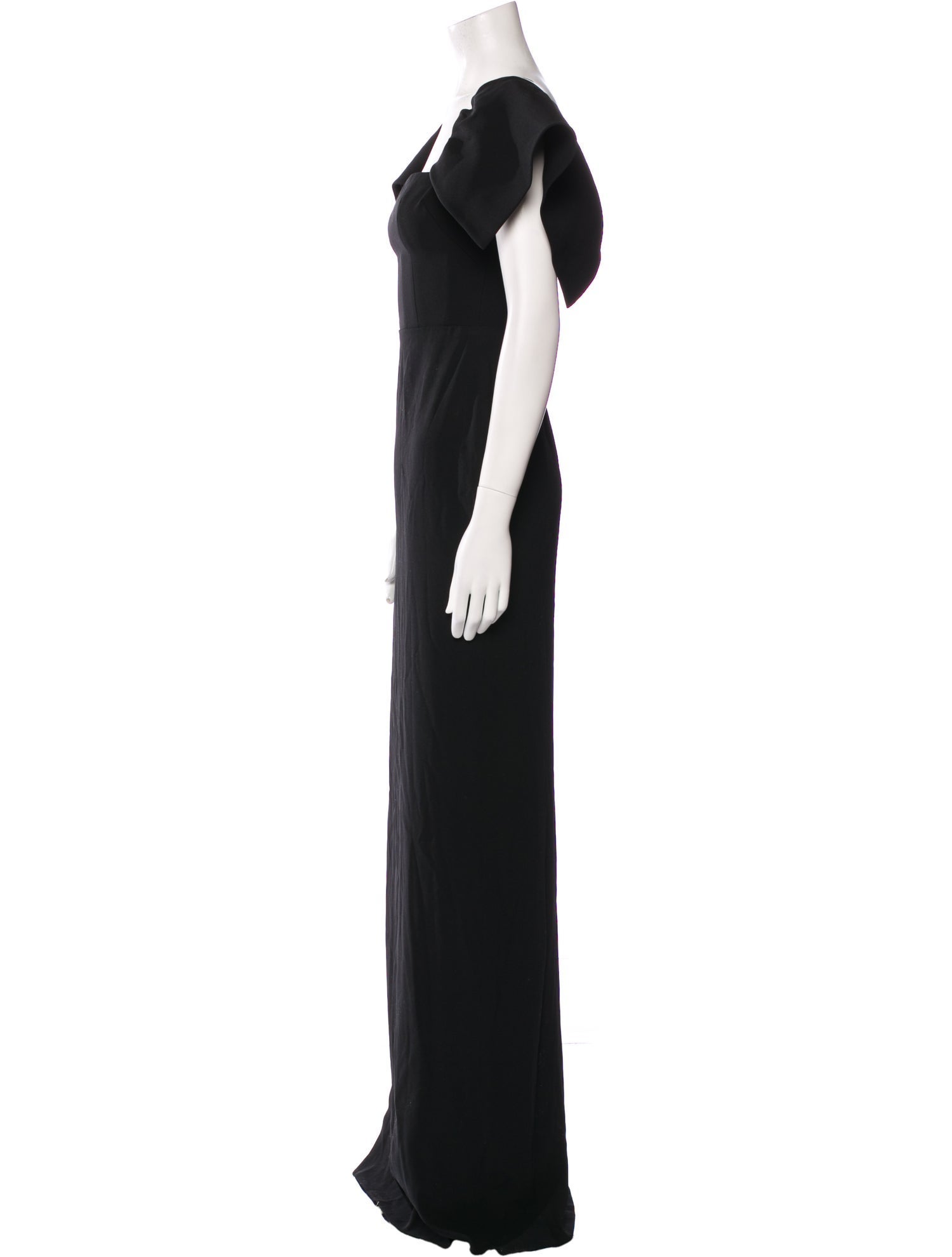 Alex Perry Square Neckline Long Dress