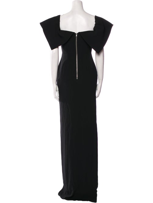 Alex Perry Square Neckline Long Dress