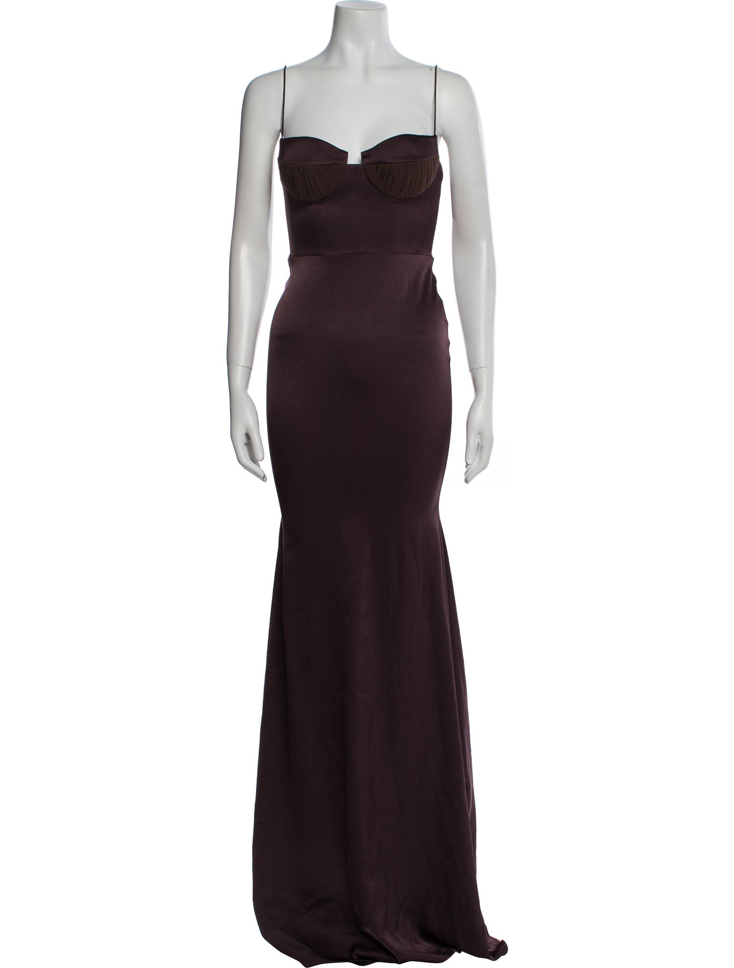 Alex Perry Square Neckline Long Dress