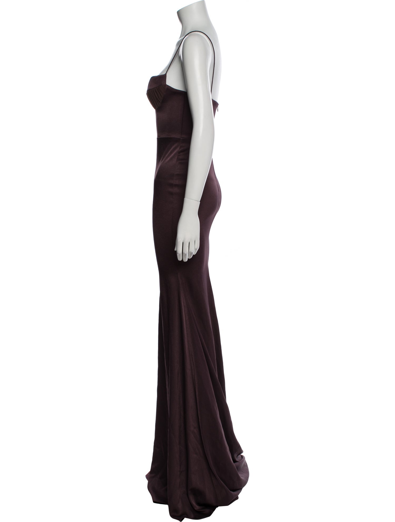 Alex Perry Square Neckline Long Dress