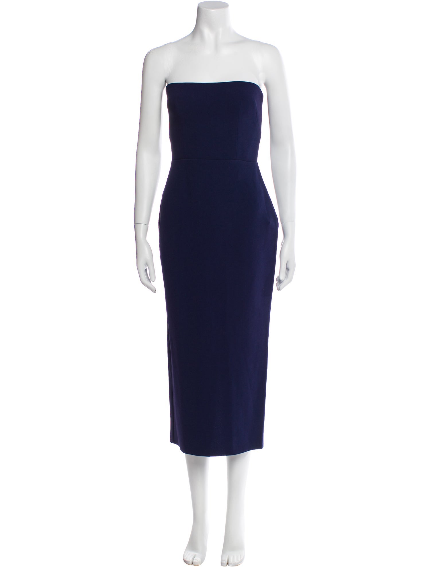 Alex Perry Strapless Midi Length Dress w/ Tags