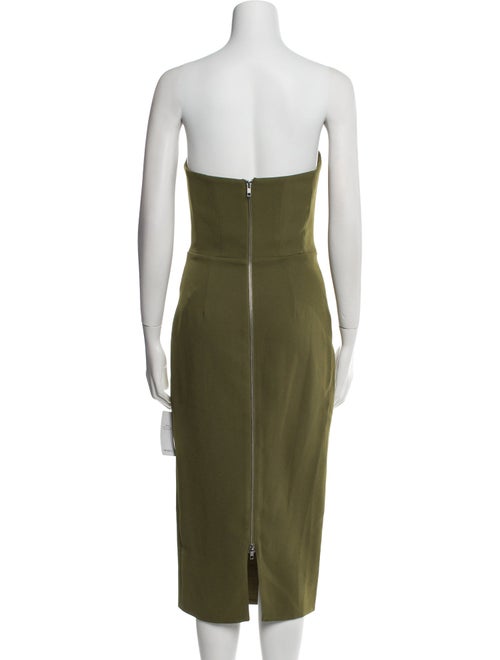 Alex Perry Strapless Knee-Length Dress