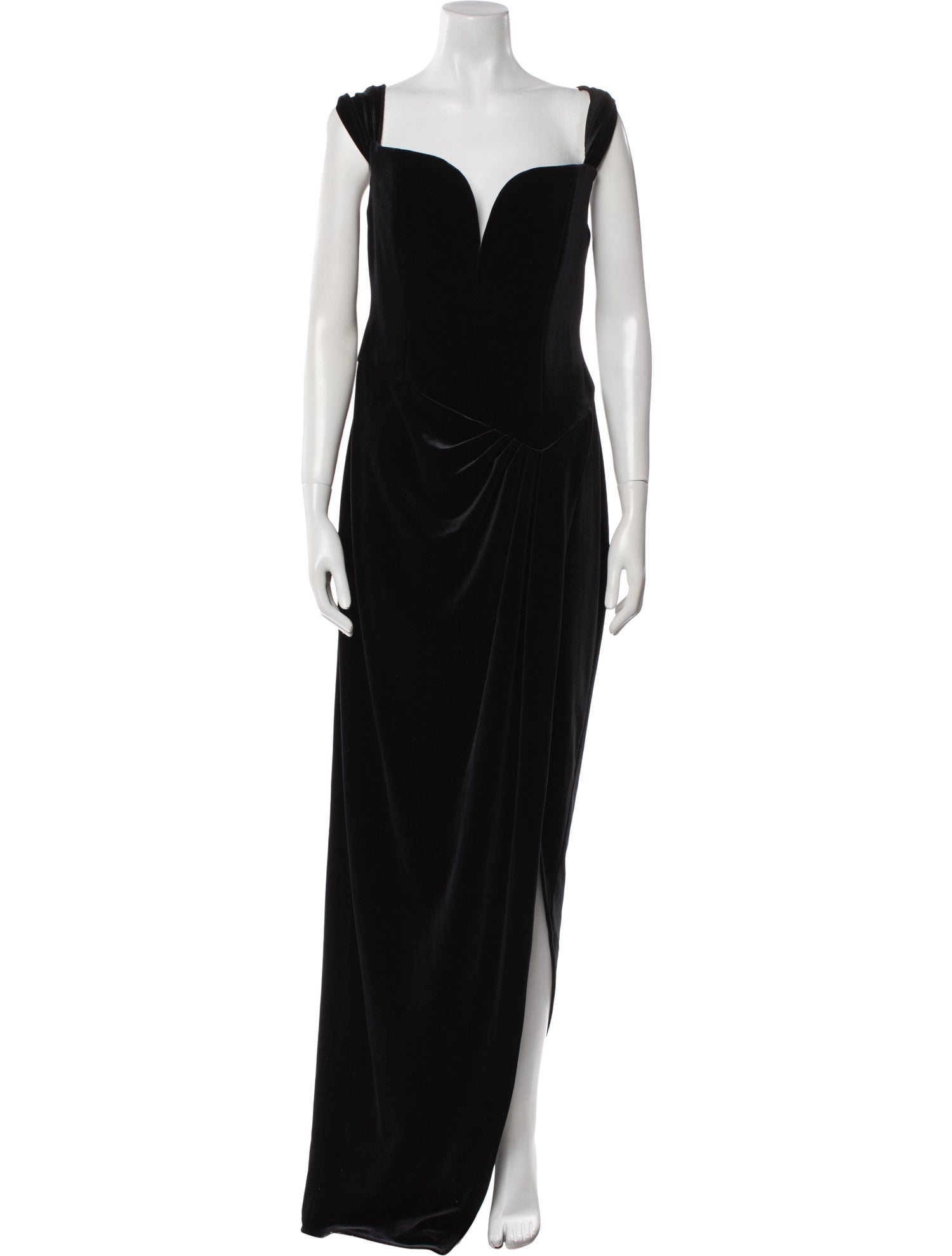 Alex Perry Square Neckline Long Dress w/ Tags