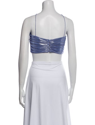 Alex Perry Strapless Crop Top
