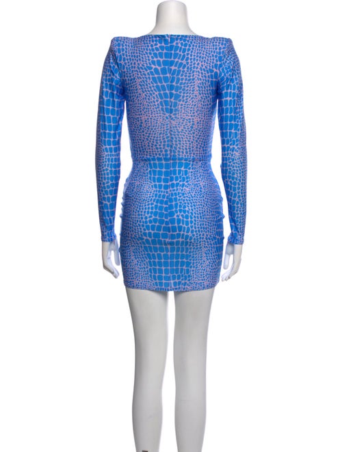 Alex Perry Printed Mini Dress