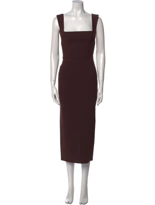 Alex Perry Square Neckline Long Dress
