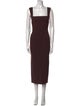Alex Perry Square Neckline Long Dress