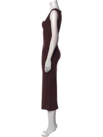Alex Perry Square Neckline Long Dress
