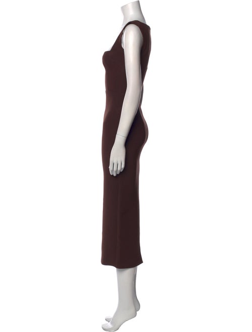 Alex Perry Square Neckline Long Dress