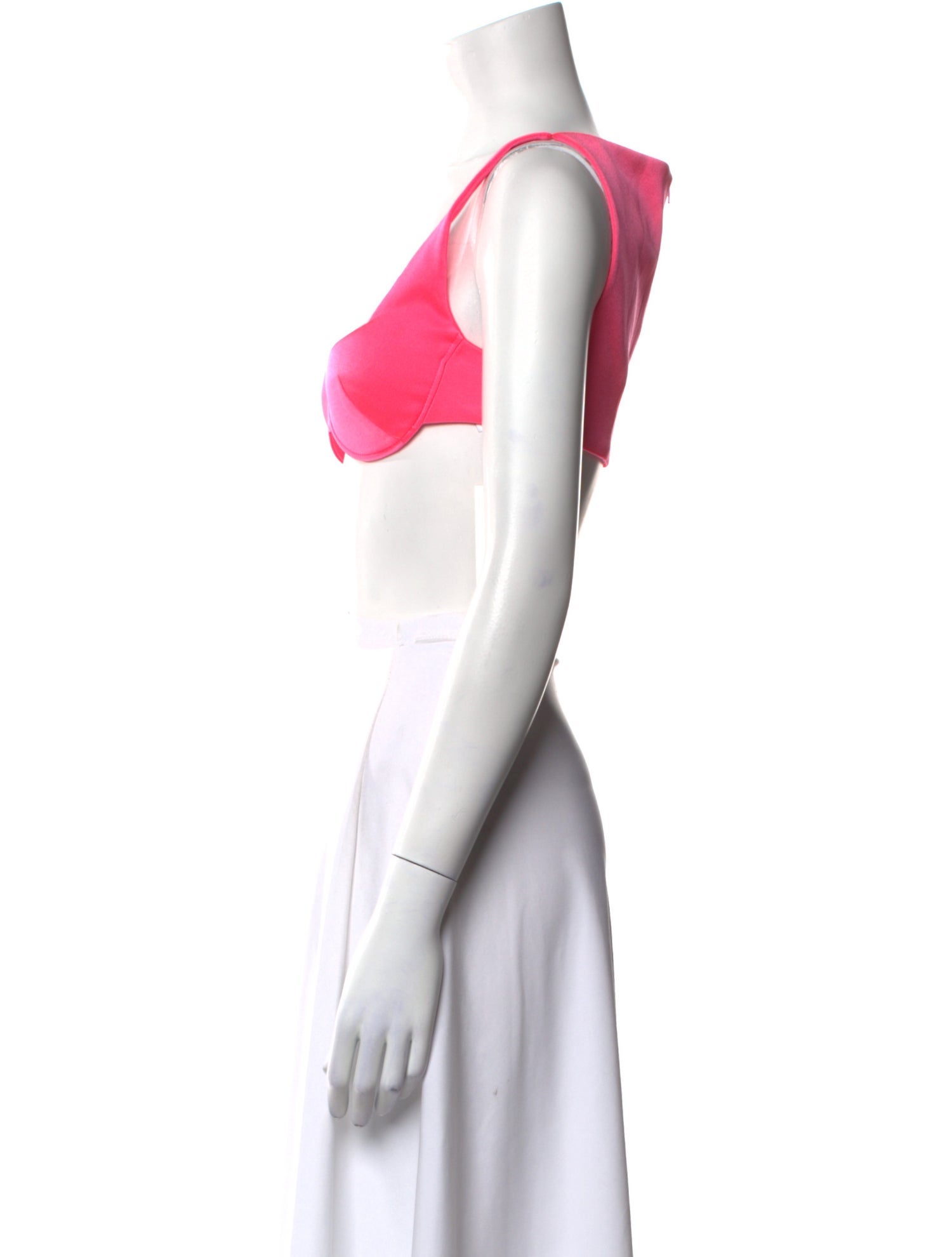 Alex Perry Square Neckline Sleeveless Crop Top w/ Tags