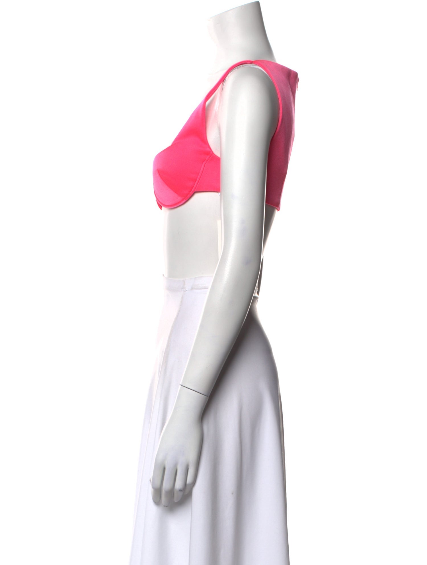 Alex Perry Square Neckline Sleeveless Crop Top w/ Tags