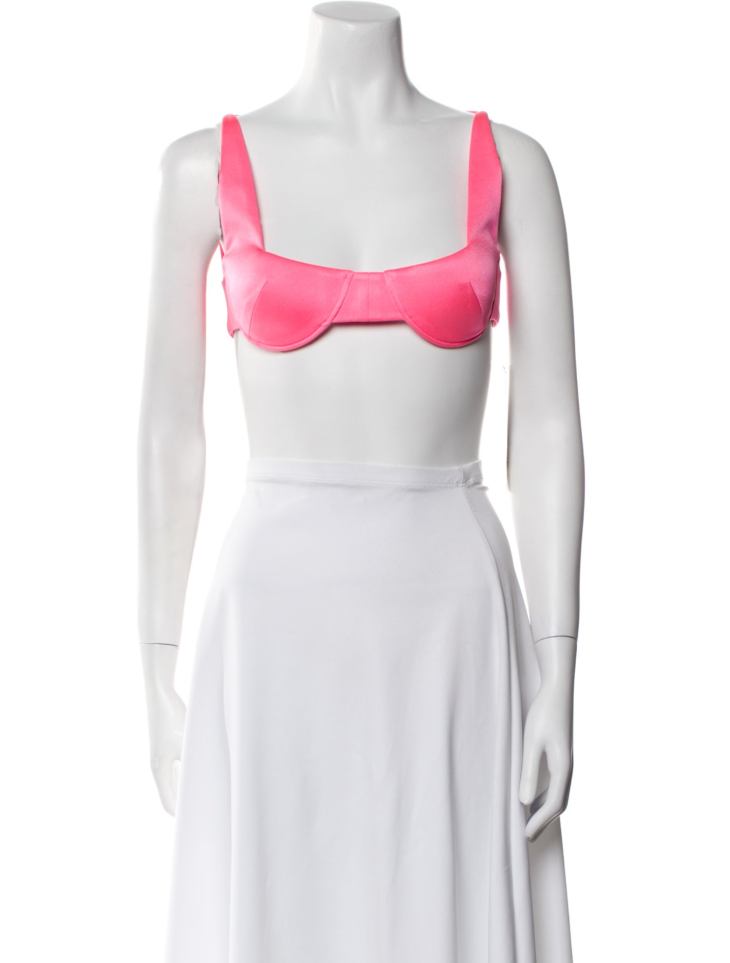 Alex Perry Square Neckline Sleeveless Crop Top w/ Tags