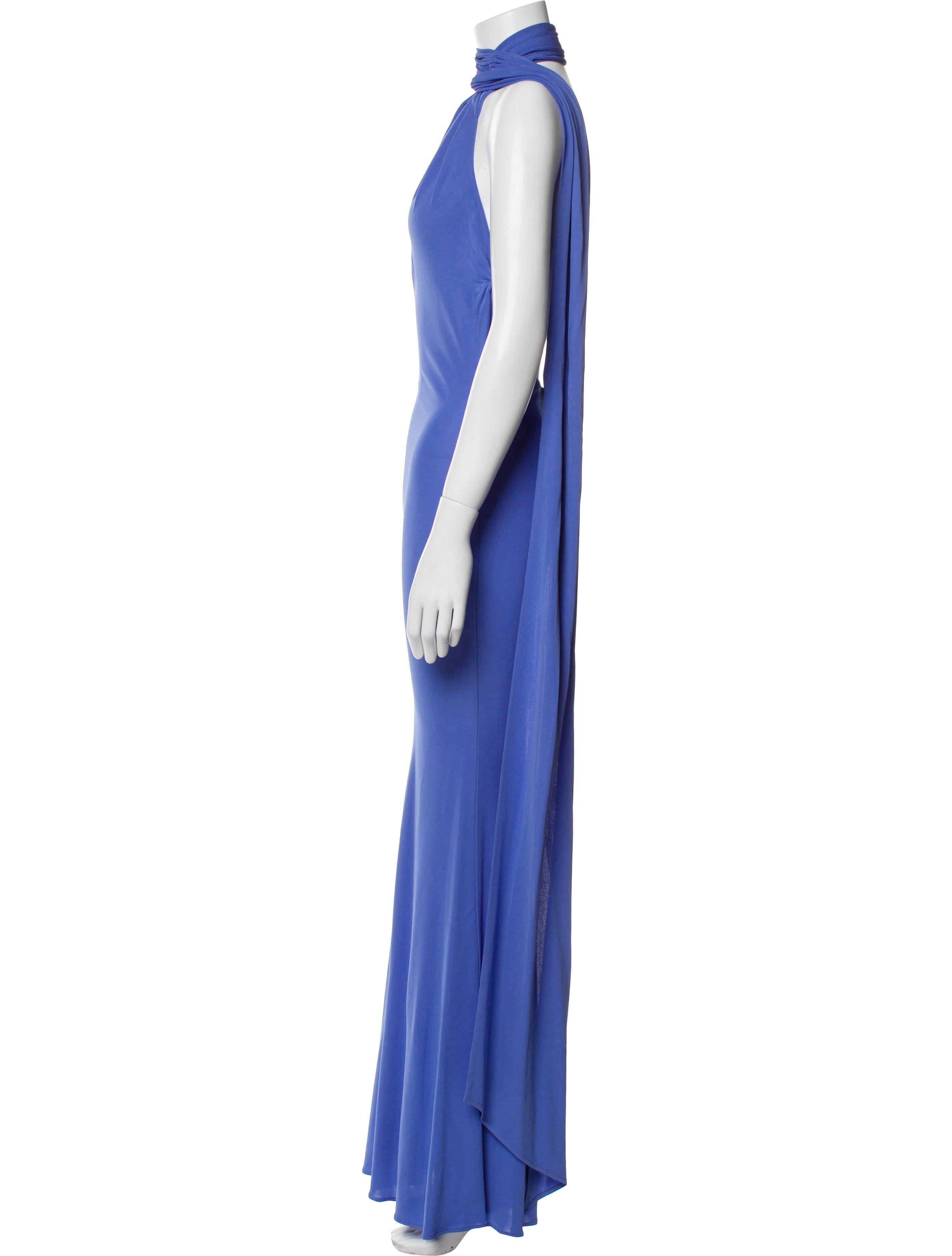 Alex Perry Halterneck Long Dress