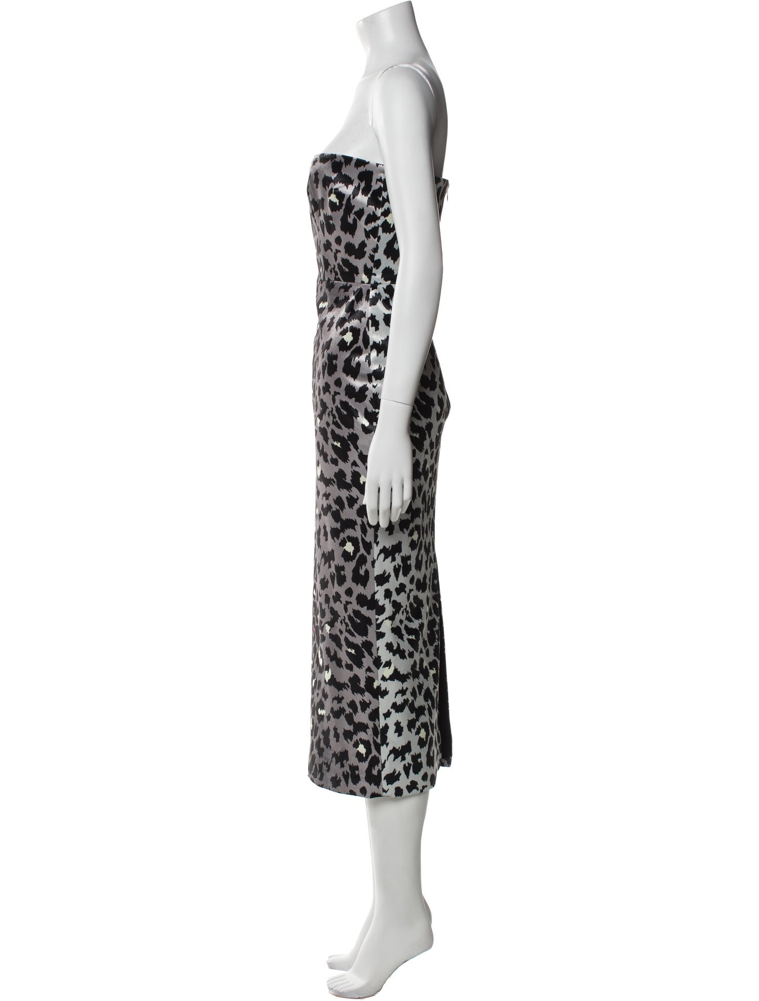 Alex Perry Animal Print Knee-Length Dress w/ Tags