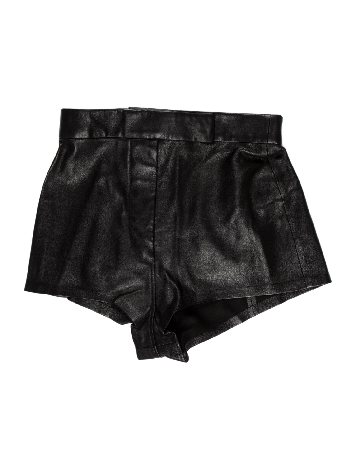 Alex Perry Leather Mini Shorts w/ Tags
