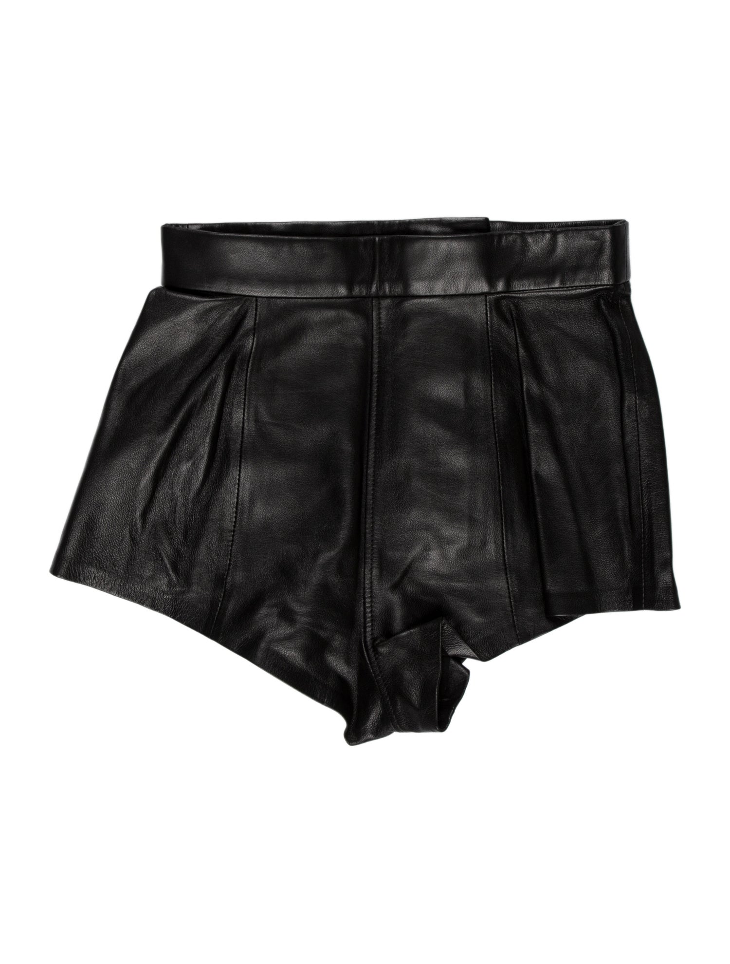 Alex Perry Leather Mini Shorts w/ Tags