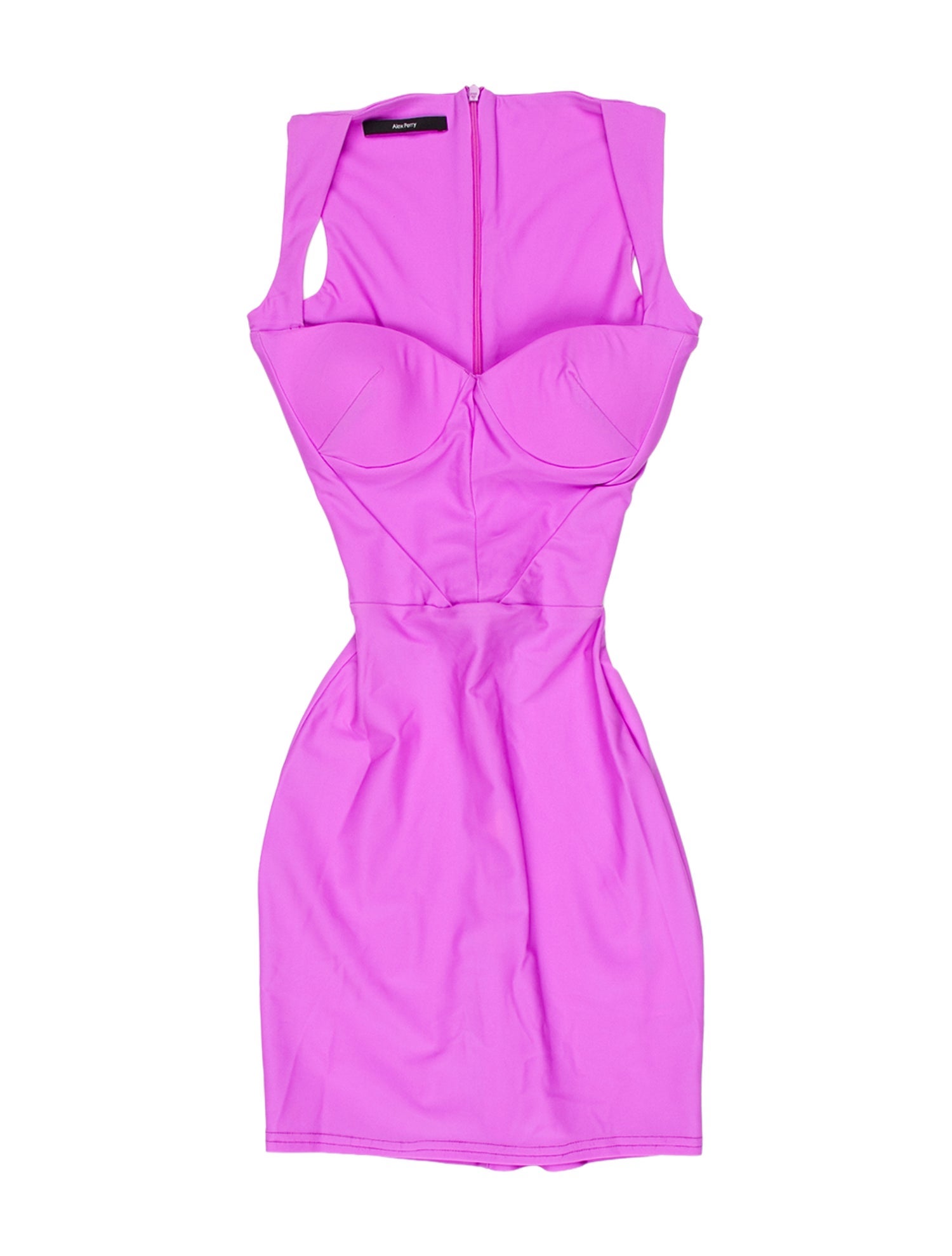 Alex Perry Square Neckline Mini Dress