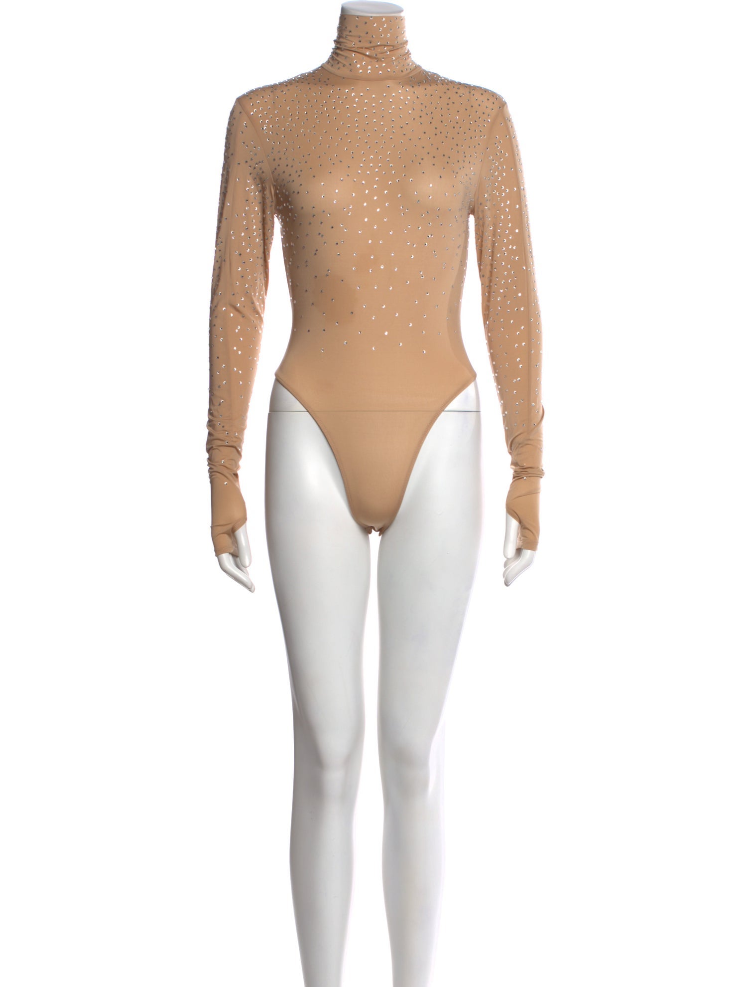 Alex Perry Turtleneck Long Sleeve Bodysuit