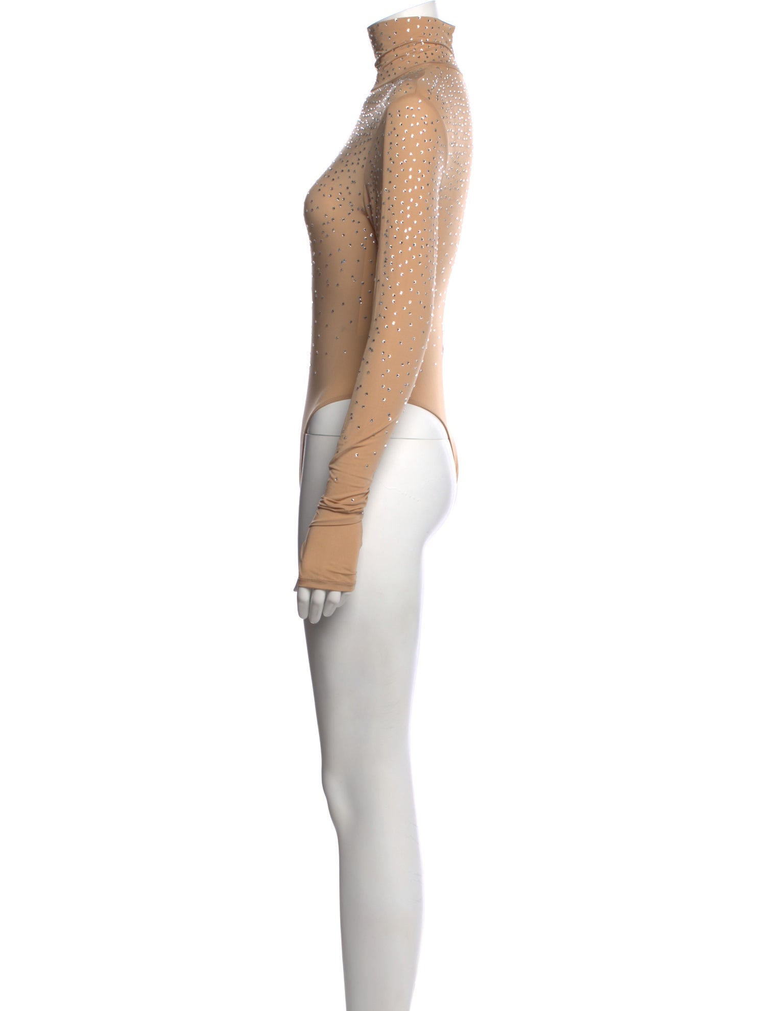 Alex Perry Turtleneck Long Sleeve Bodysuit