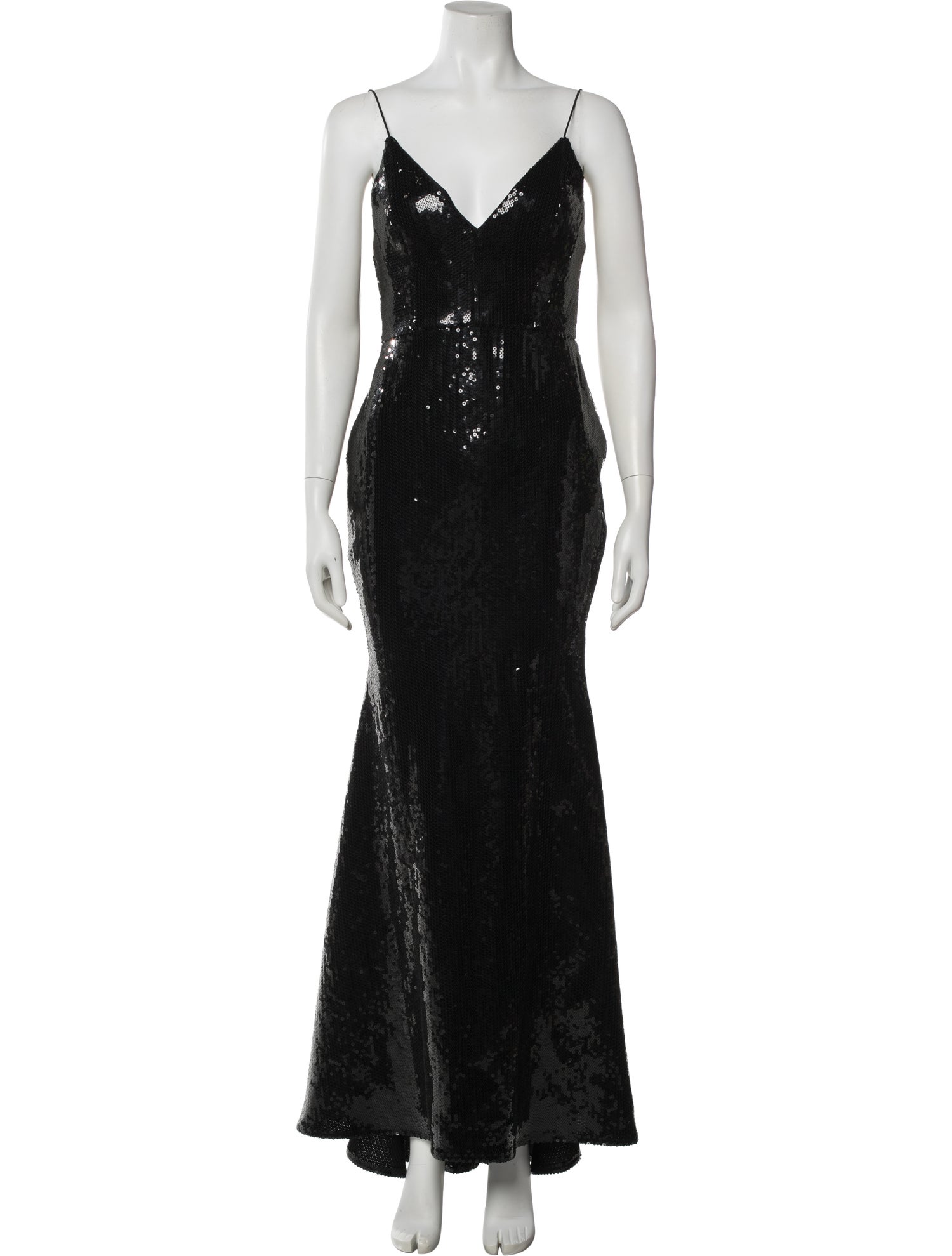 Alex Perry V-Neck Long Dress