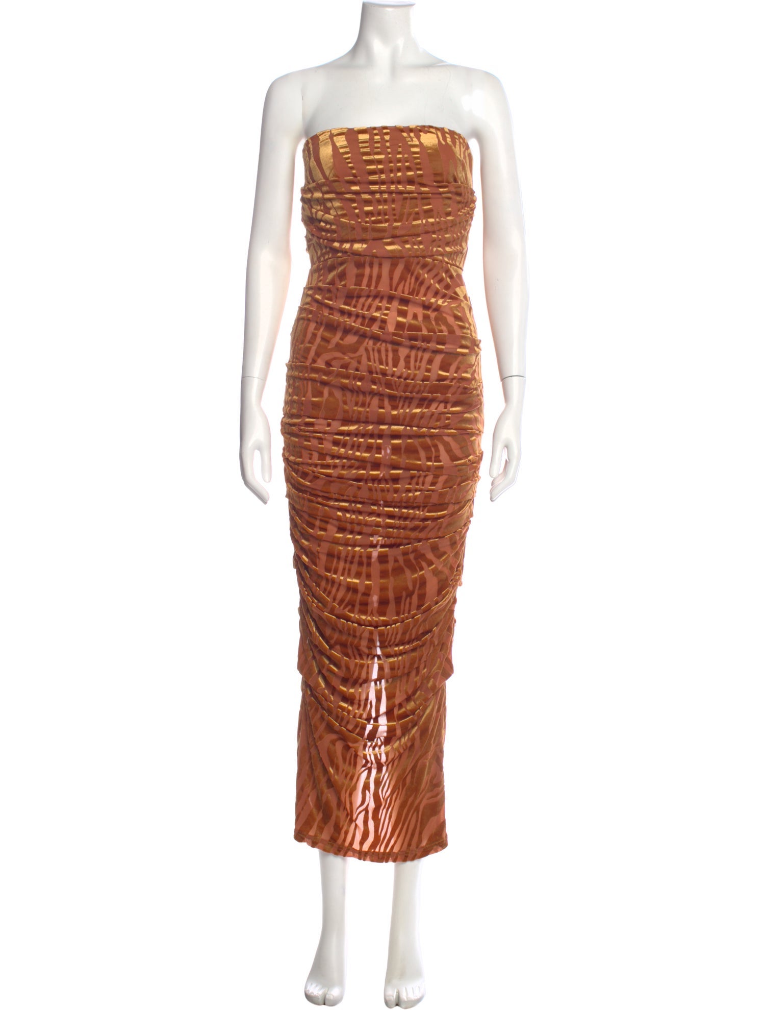 Alex Perry Nylon Midi Length Dress