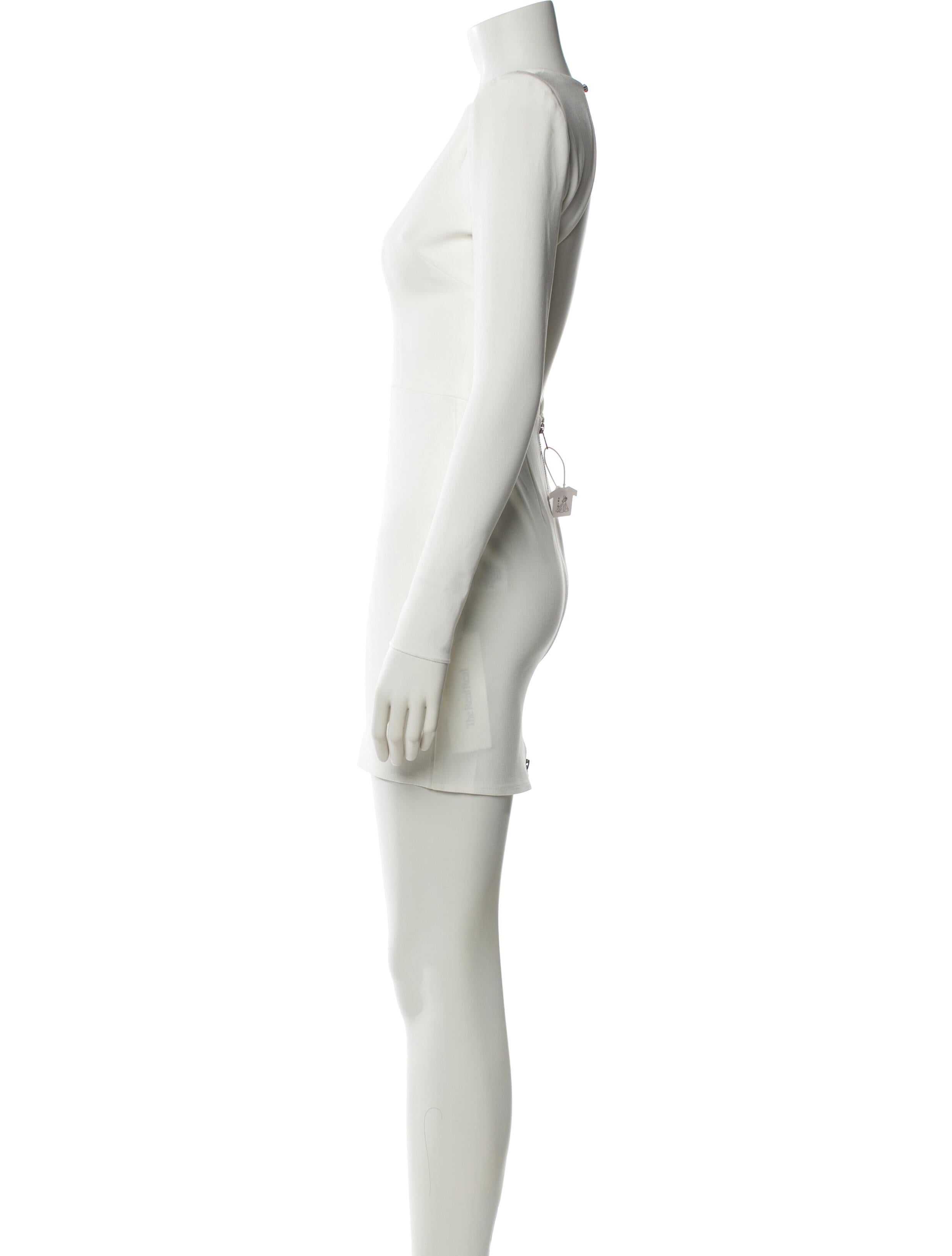 Alex Perry Crew Neck Mini Dress