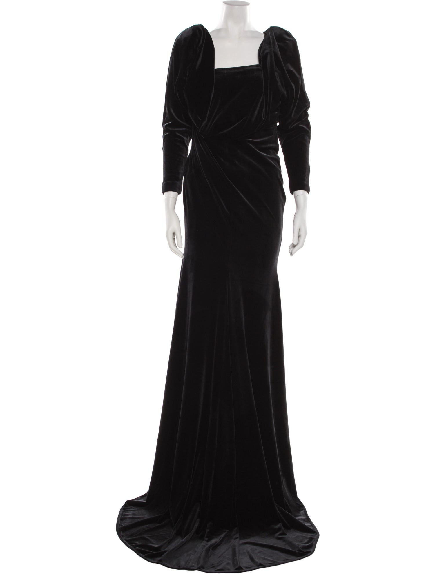 Alex Perry Square Neckline Long Dress w/ Tags