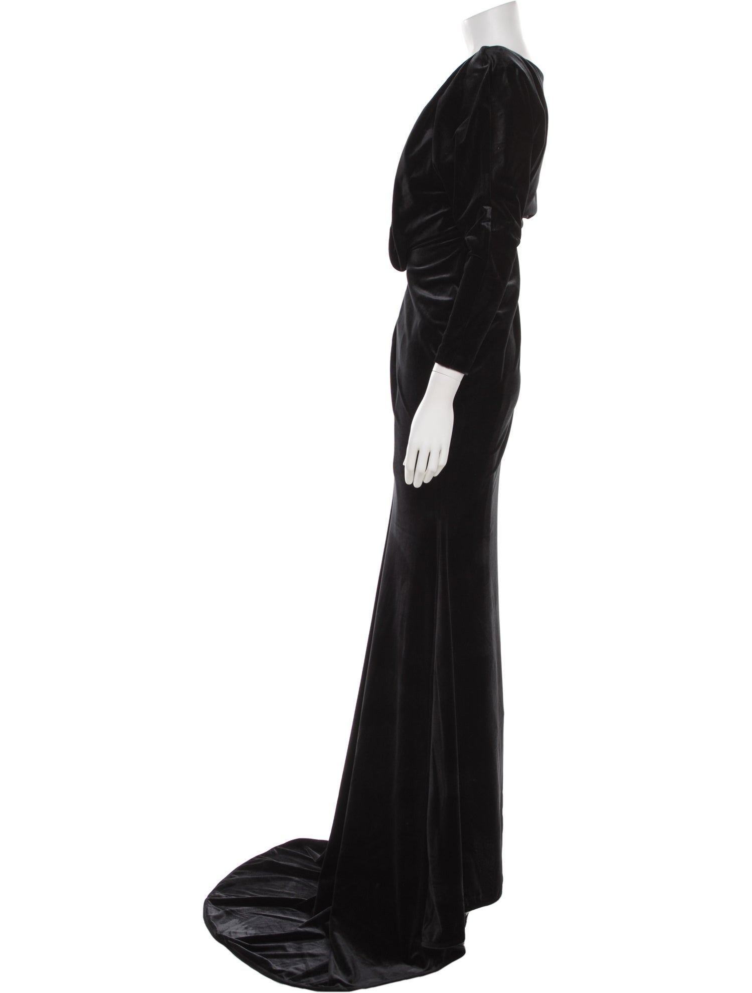 Alex Perry Square Neckline Long Dress w/ Tags