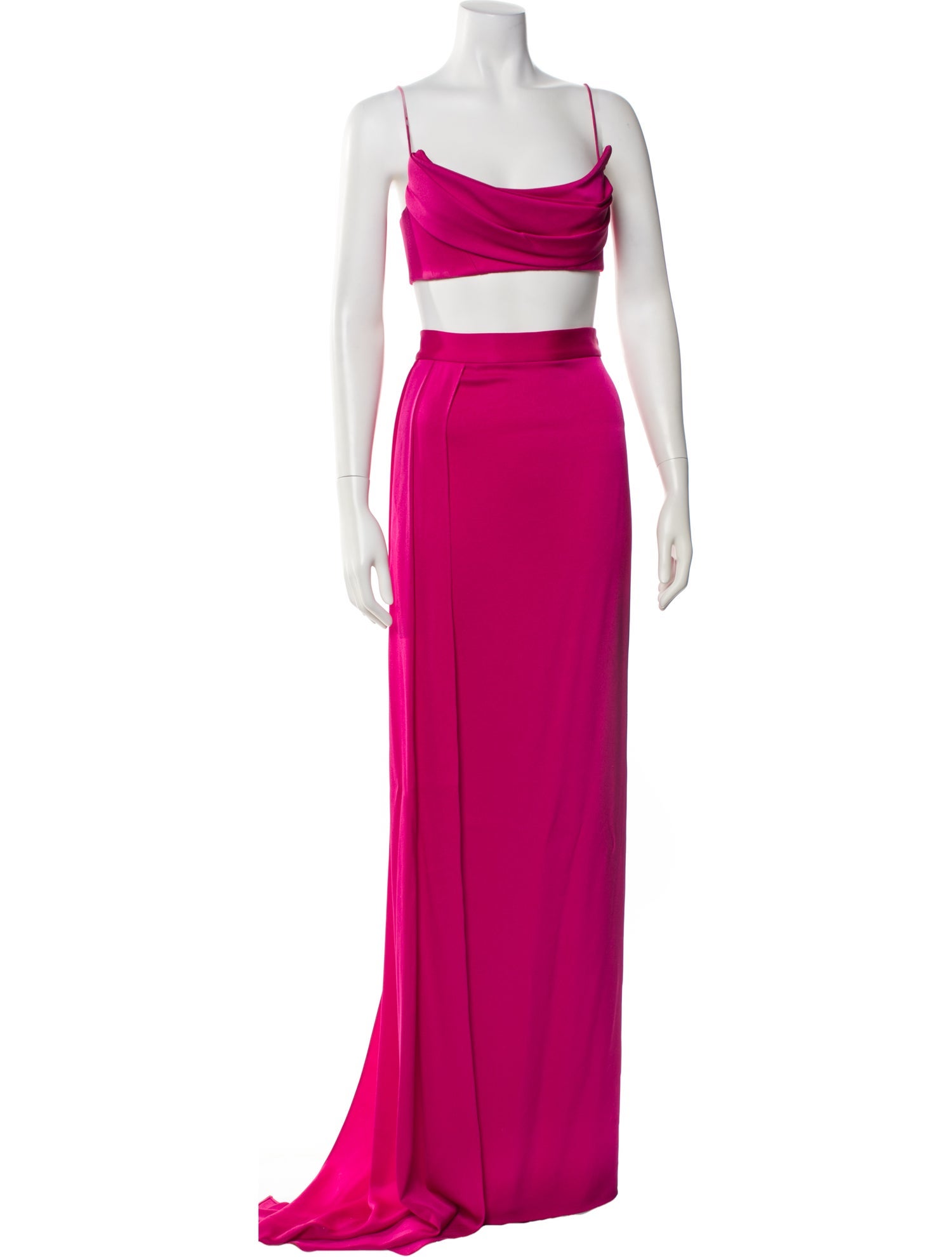 Alex Perry Pleated Accents Skirt Set w/ Tags