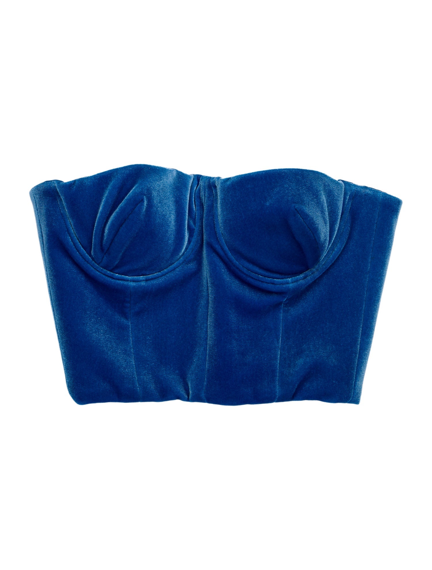 Alex Perry Strapless Crop Top
