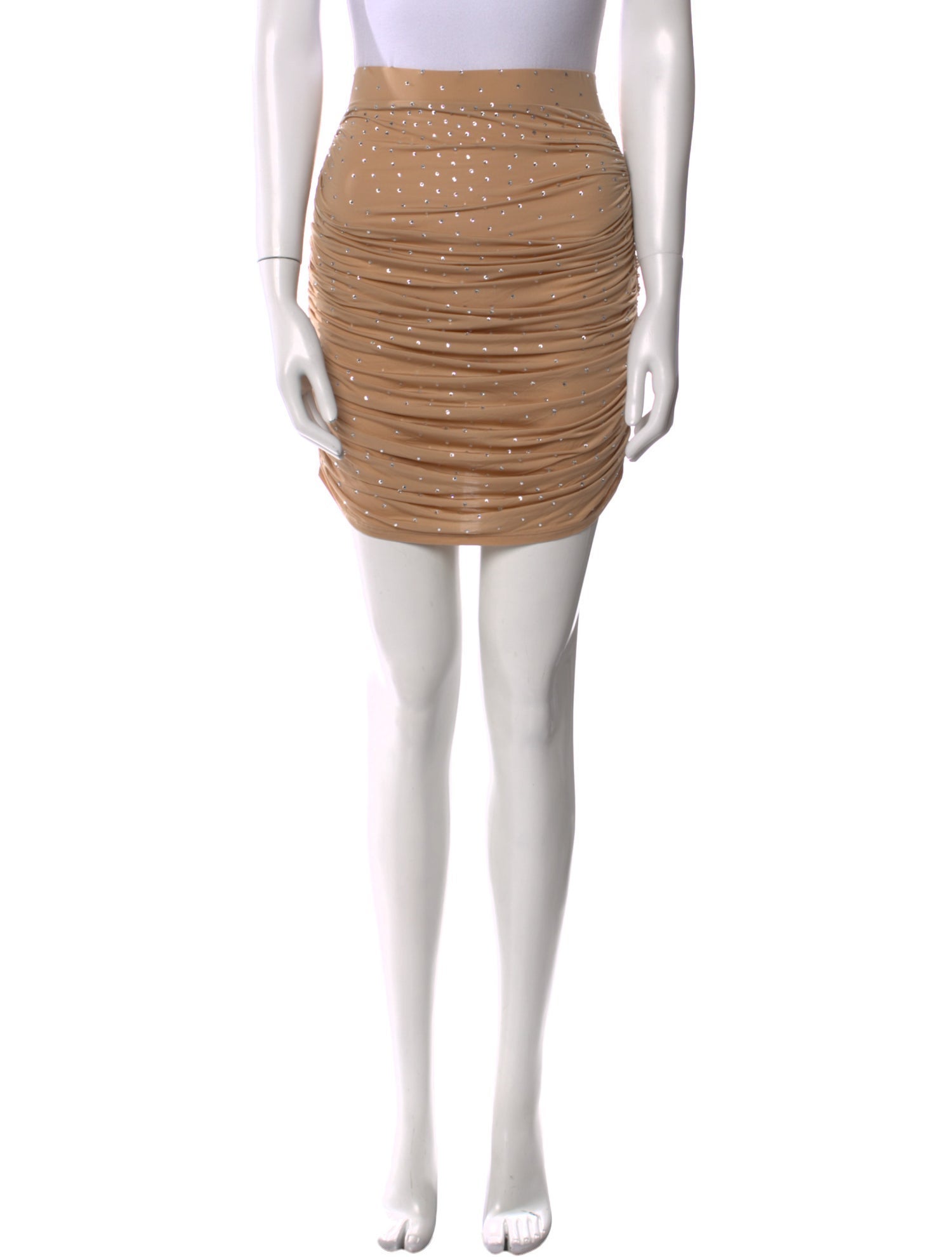 Alex Perry Nylon Knee-Length Skirt w/ Tags