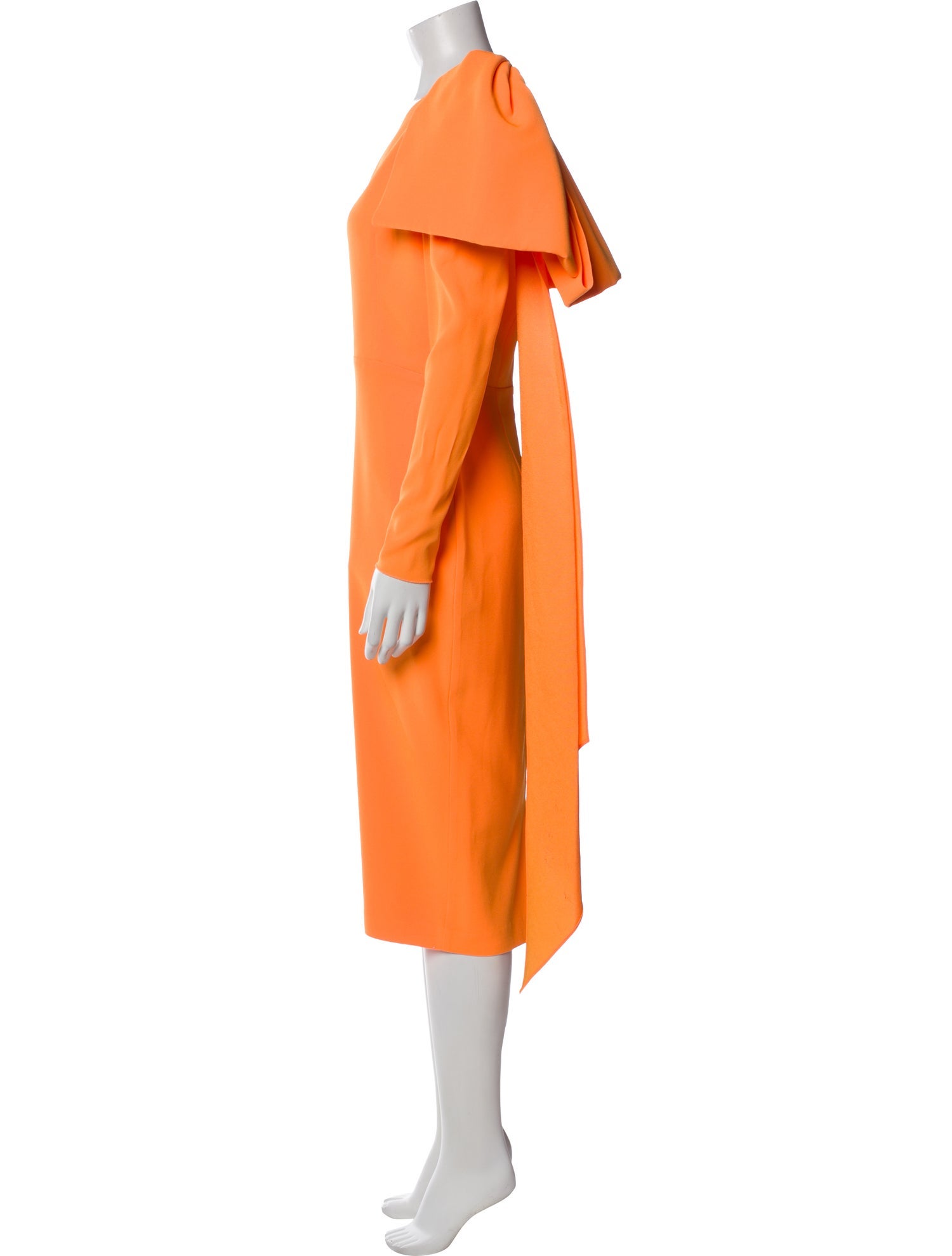 Alex Perry One-Shoulder Midi Length Dress