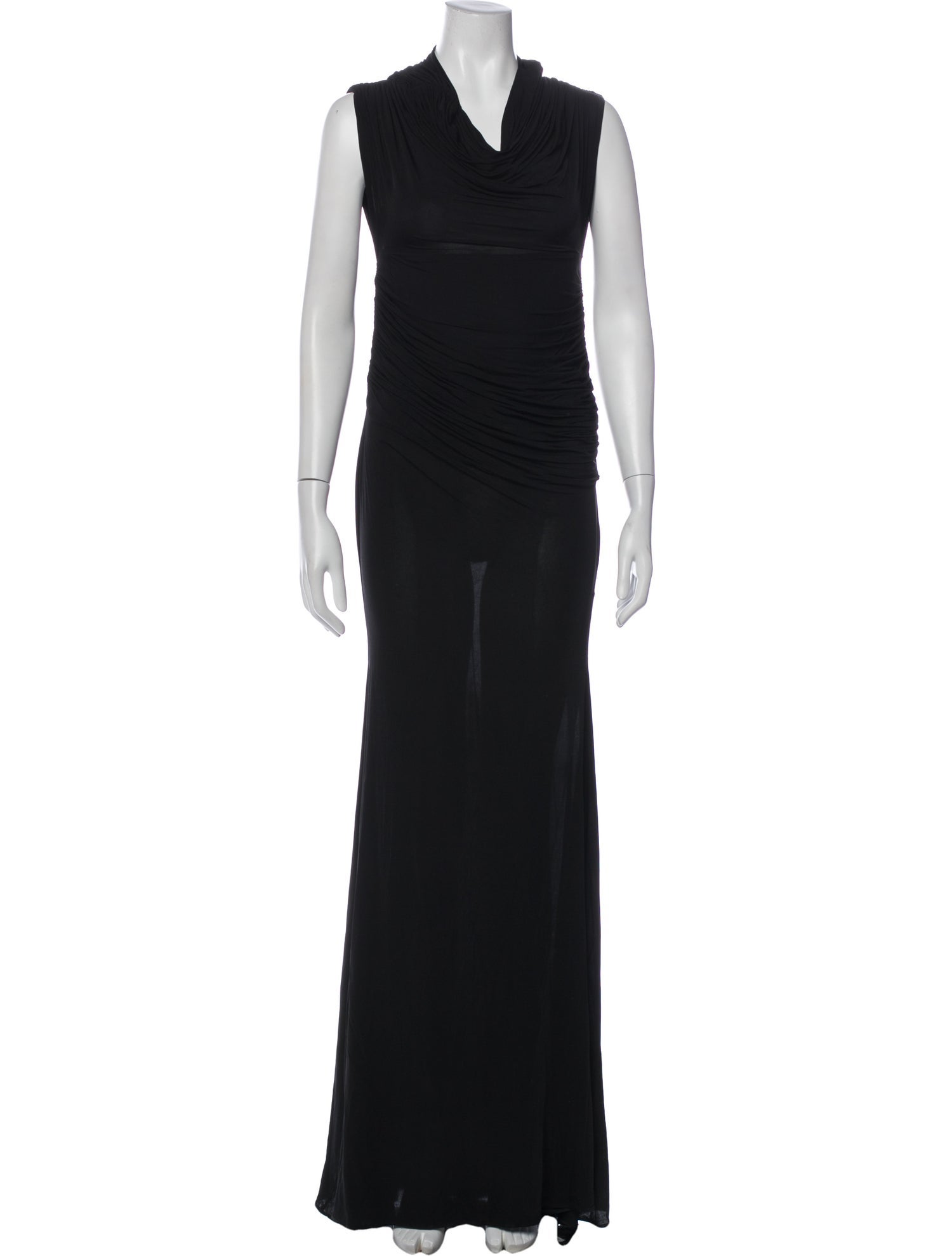 Alex Perry Cowl Neck Long Dress