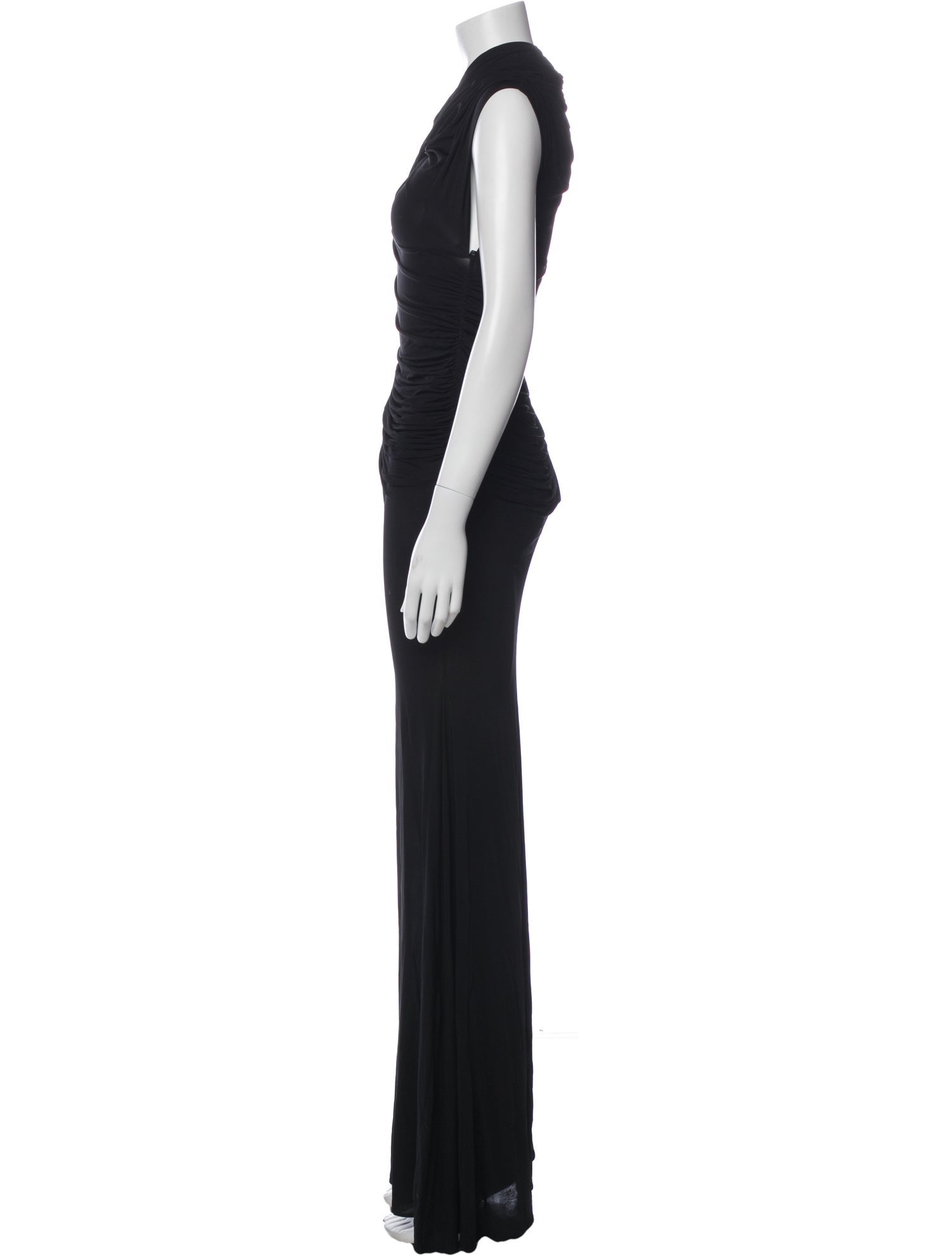Alex Perry Cowl Neck Long Dress