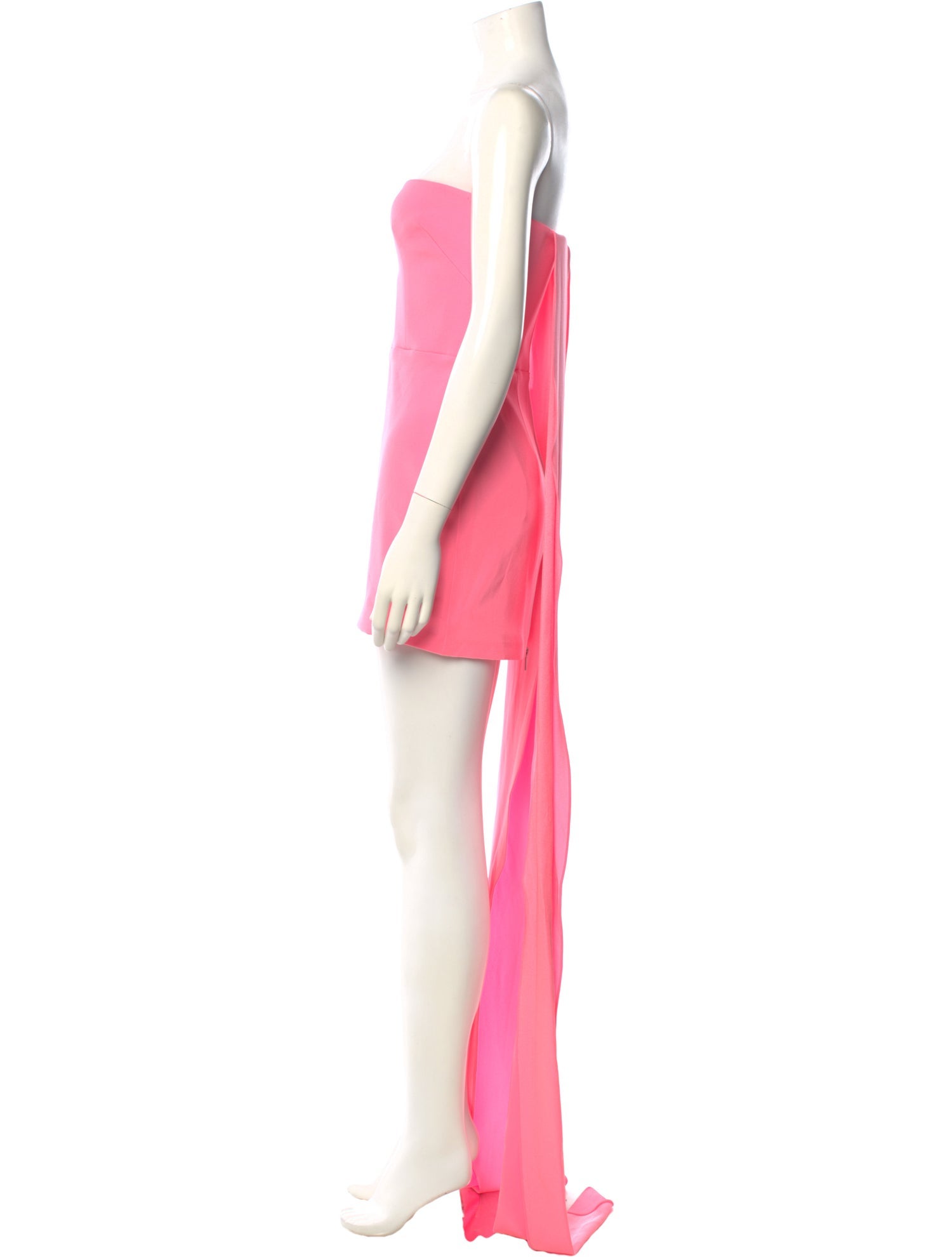 Alex Perry Square Neckline Mini Dress