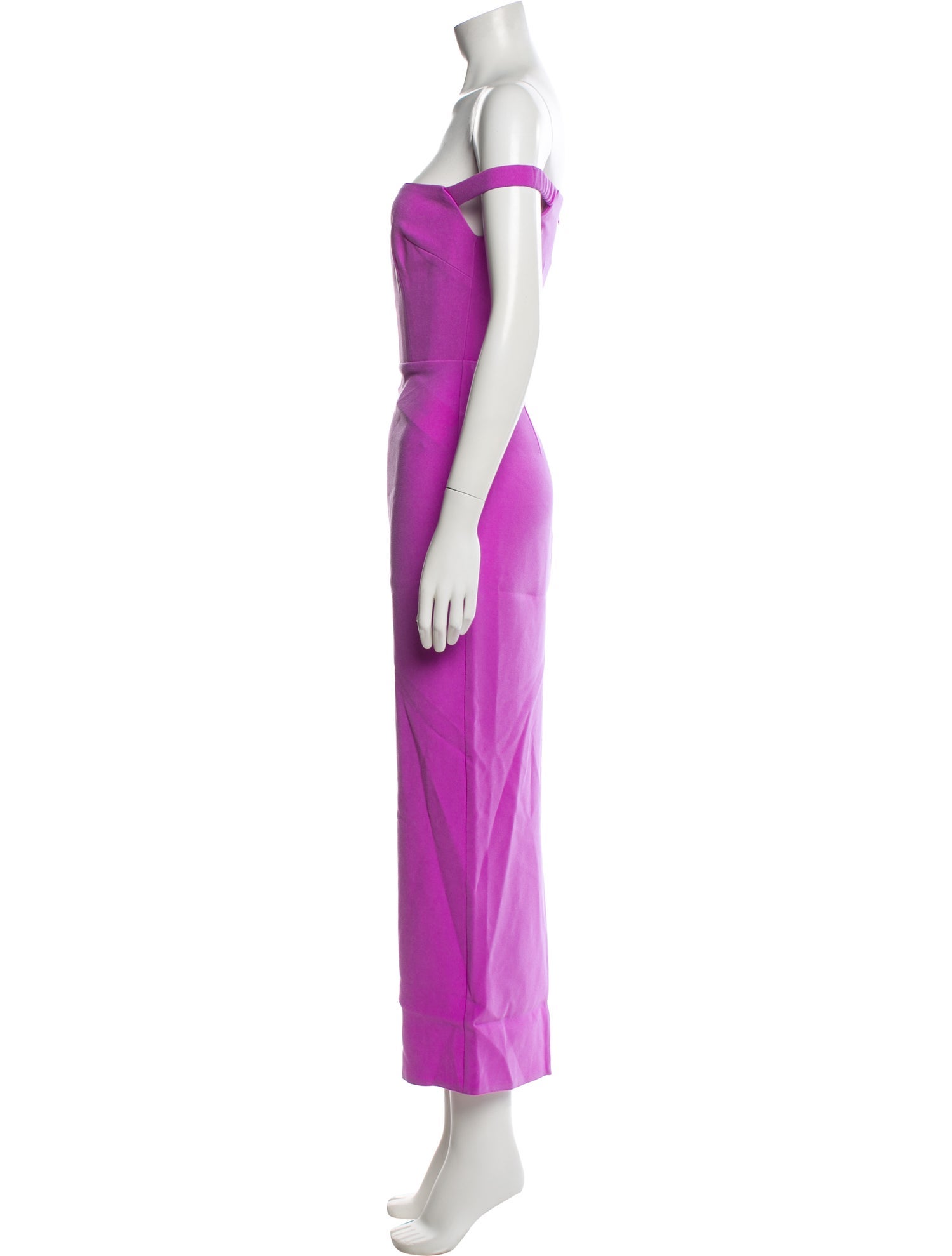 Alex Perry Off-The-Shoulder Long Dress w/ Tags