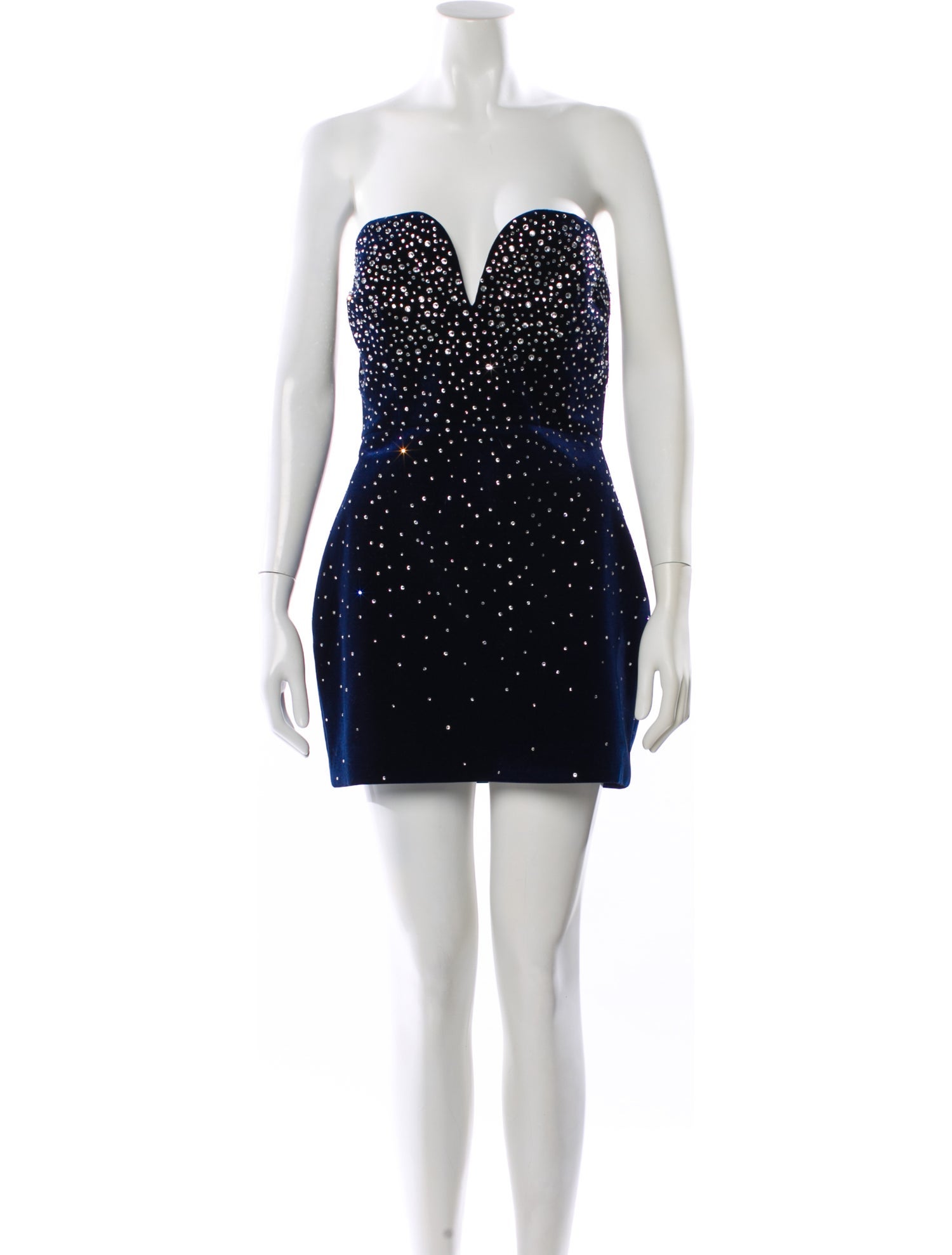 Alex Perry Strapless Mini Dress