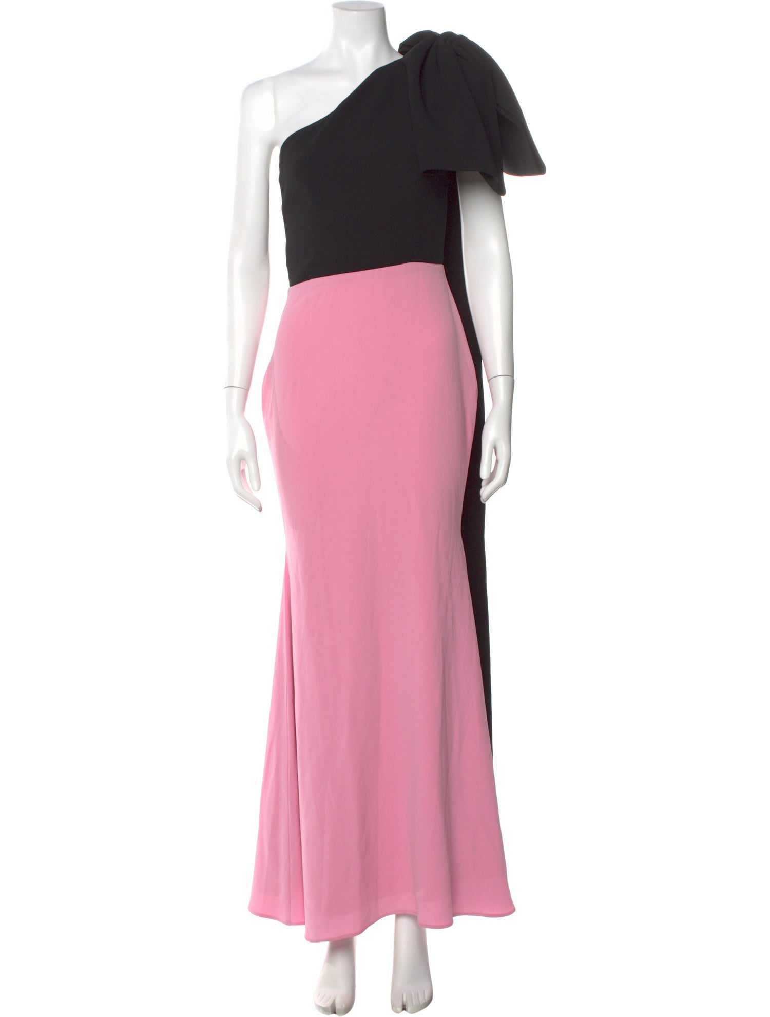 Alex Perry One-Shoulder Long Dress