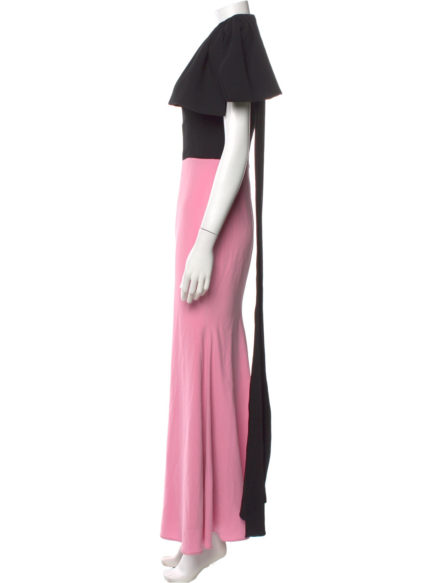 Alex Perry One-Shoulder Long Dress