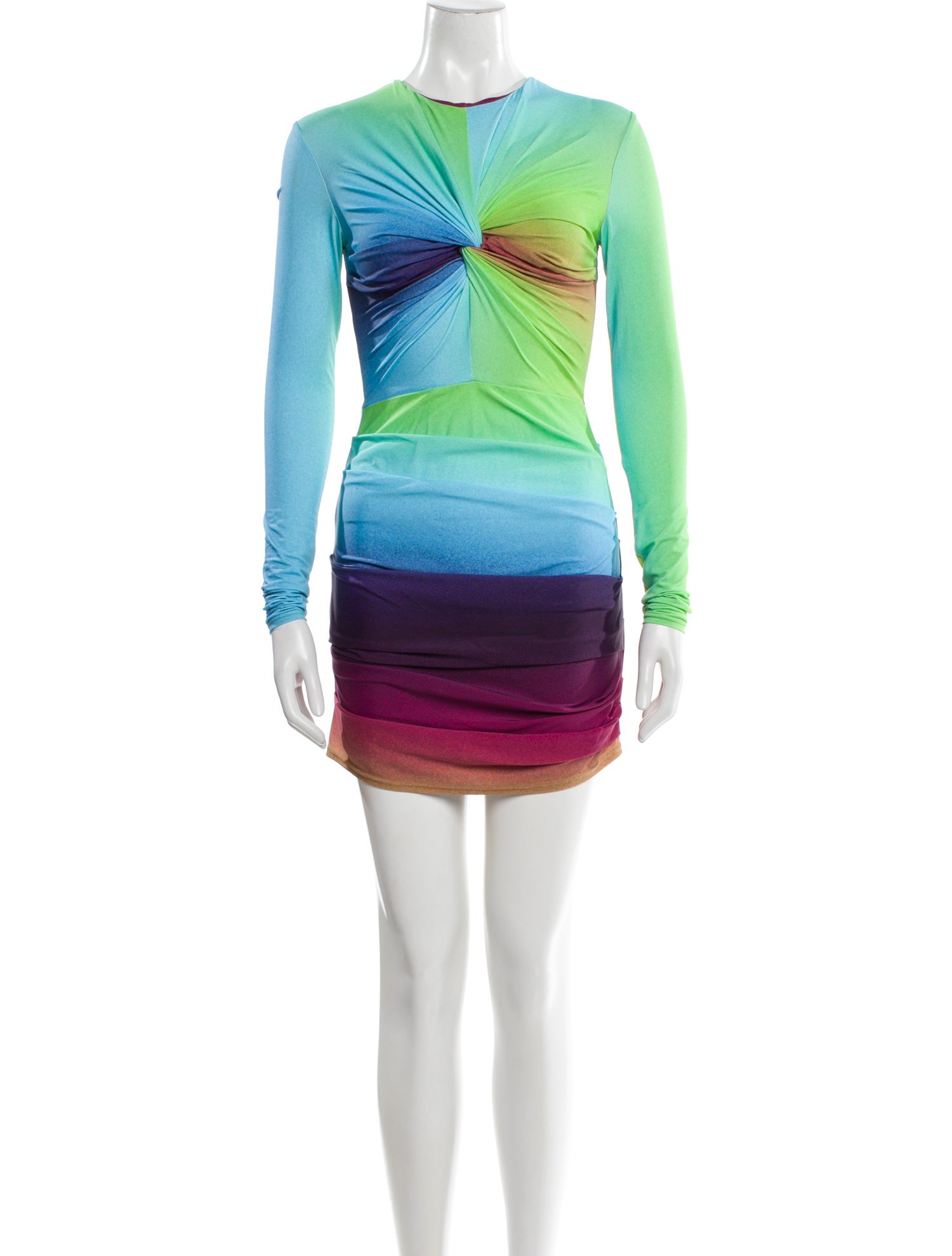 Alex Perry Printed Mini Dress