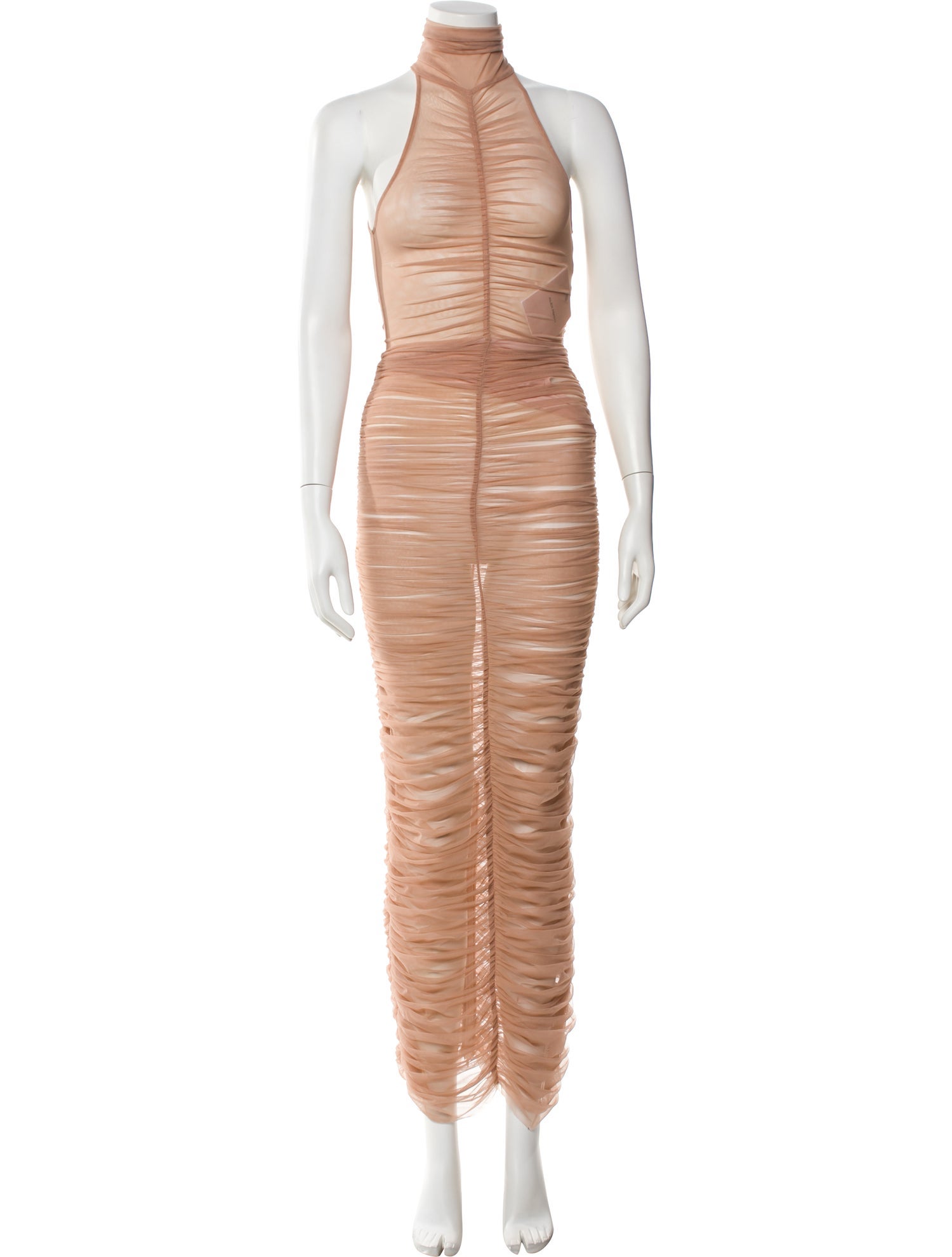 Alex Perry Mesh Long Dress